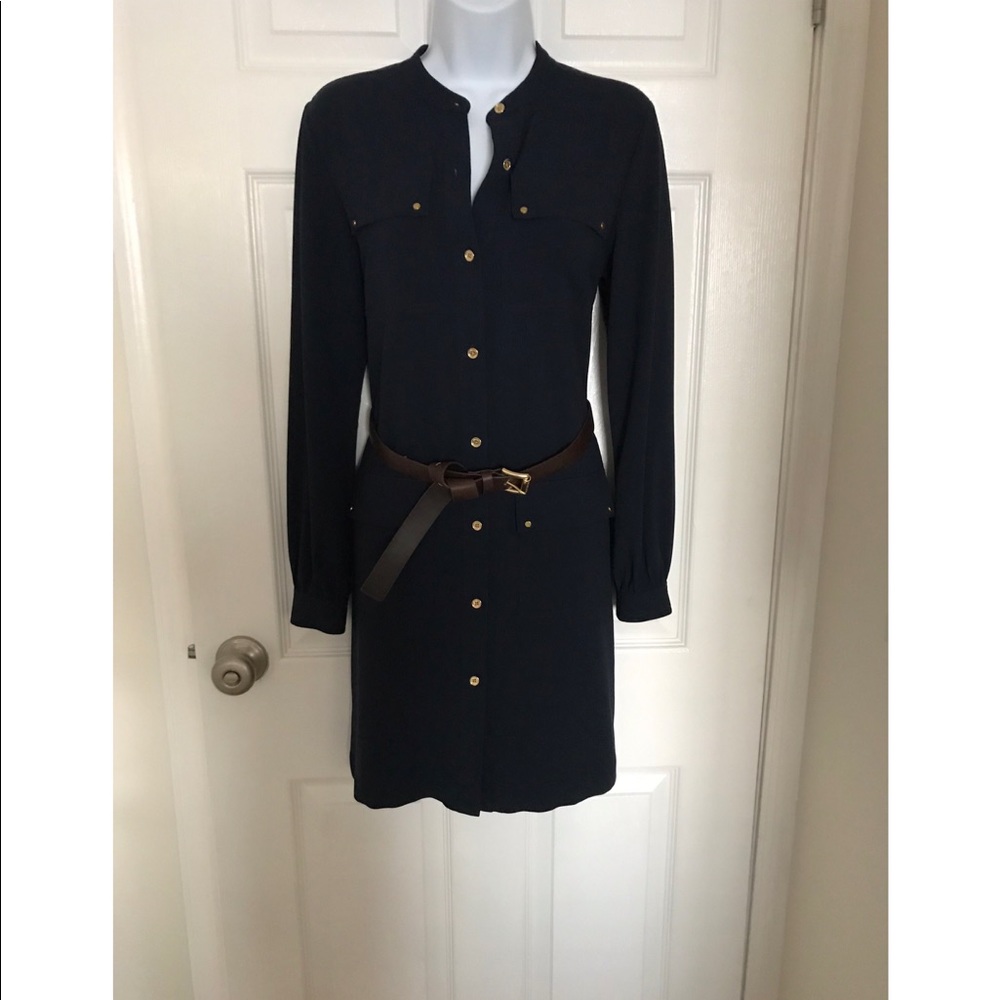 Michael Kors Belted Shirtdress